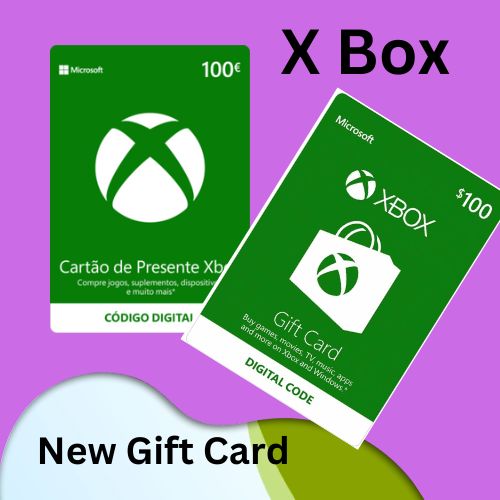 X Box New Gift Card 2024